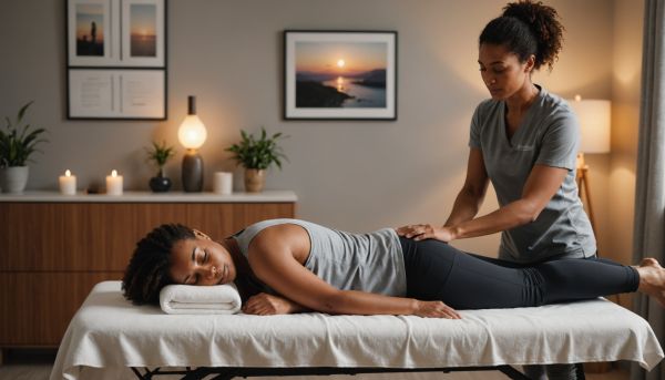 Détente musculaire et relaxation profonde après l'effort