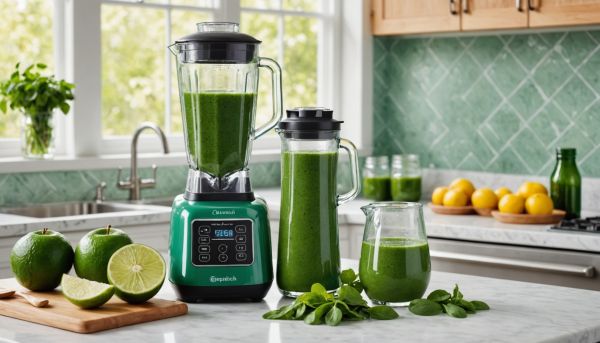 Infusions gourmandes et recettes de smoothies verts